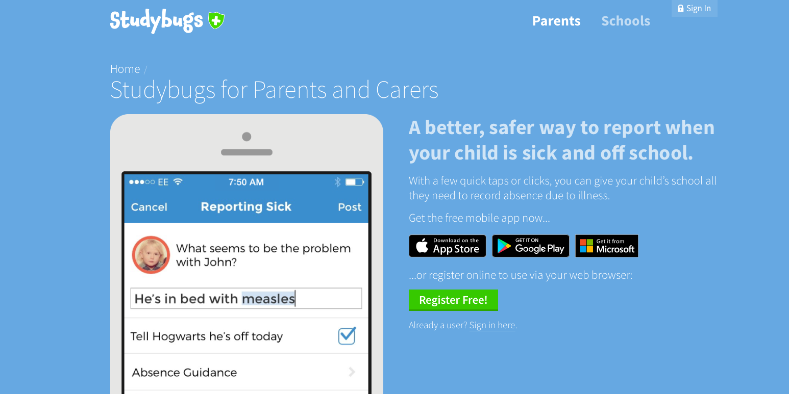 Studybugs – Parents